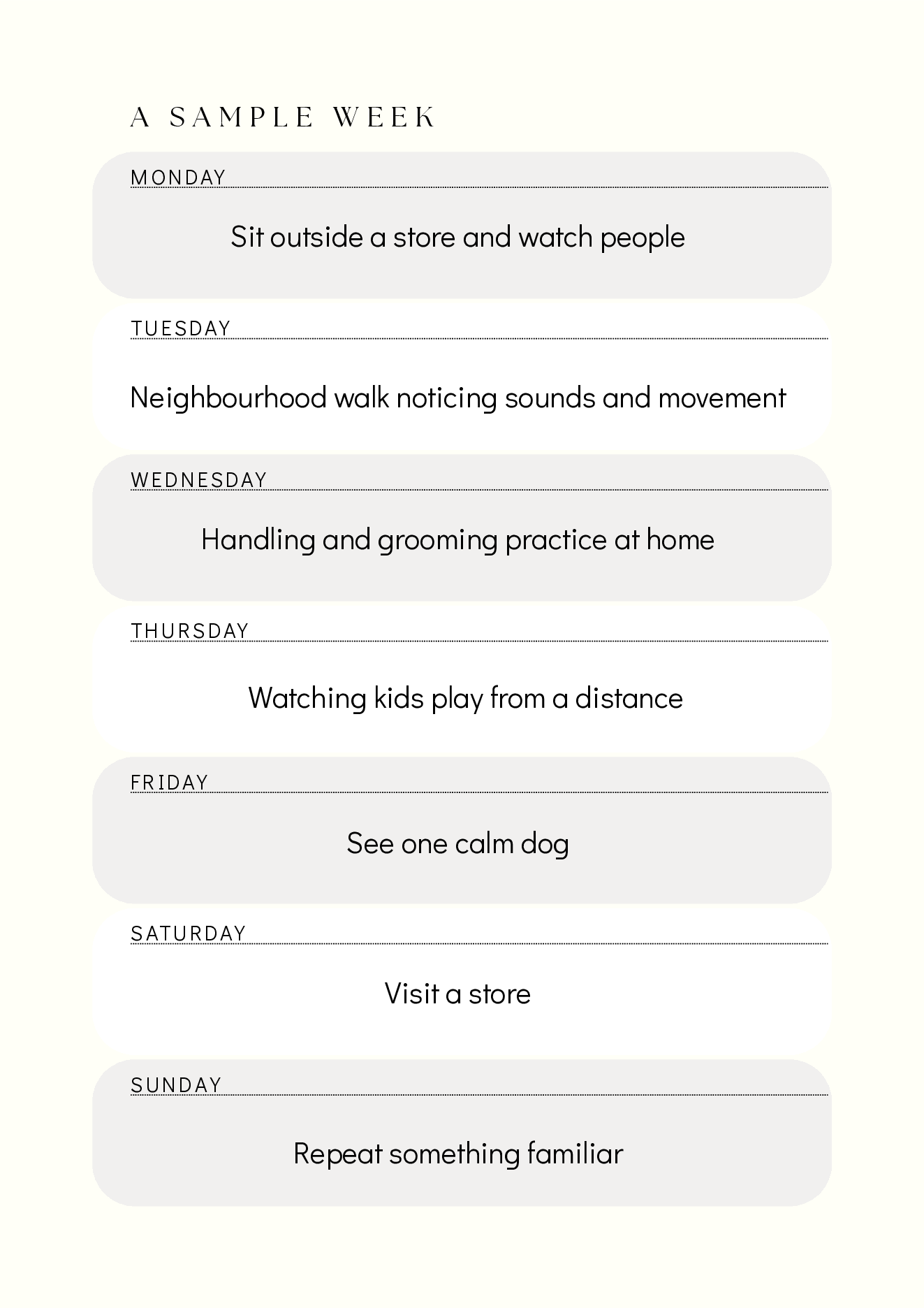Puppy Socialization Guide page 10